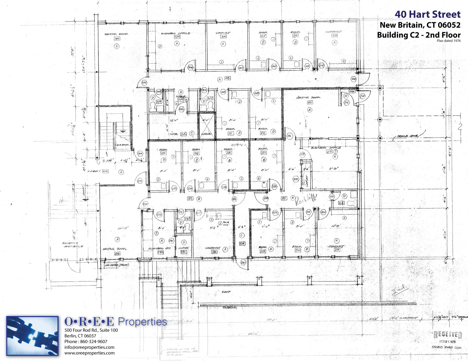 40 Hart St., New Britain, Building C2 - 2nd Floor Plan