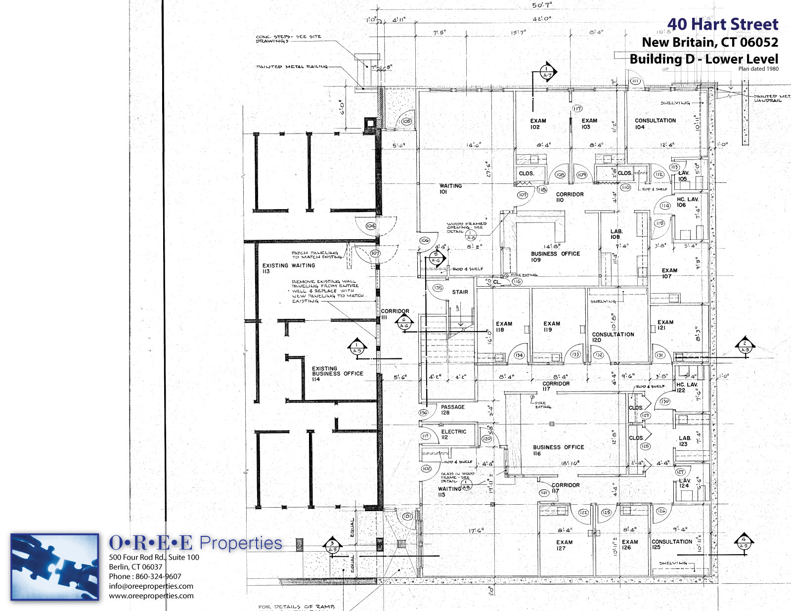 40 Hart St., New Britain, Building D - Lower Level Floor Plan