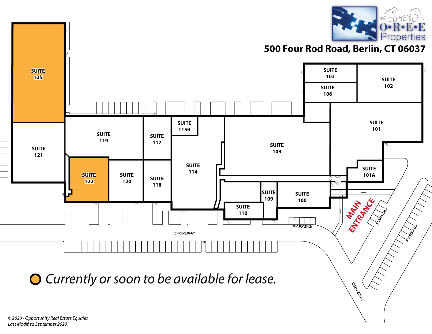 Building Layout - 500 Four Rod Rd., Berlin, CT 06037